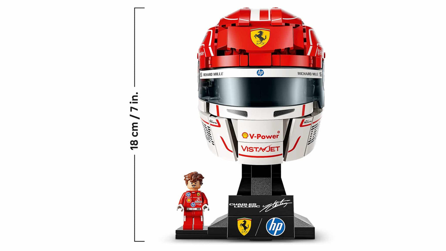 LEGO Scuderia Ferrari HP Charles Leclerc Helmet 43014 Edition Vehicles