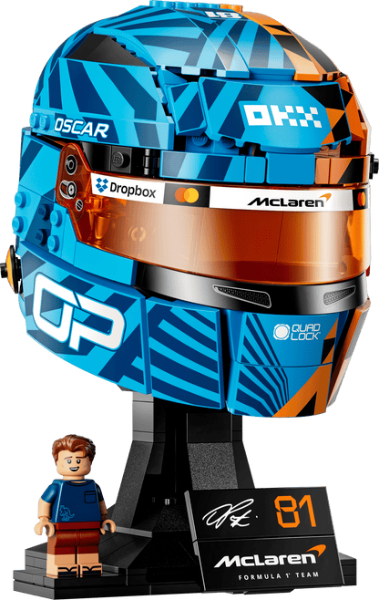 LEGO McLaren Mastercard F1 Team Oscar Piastri Helmet 43017 Edition Vehicles