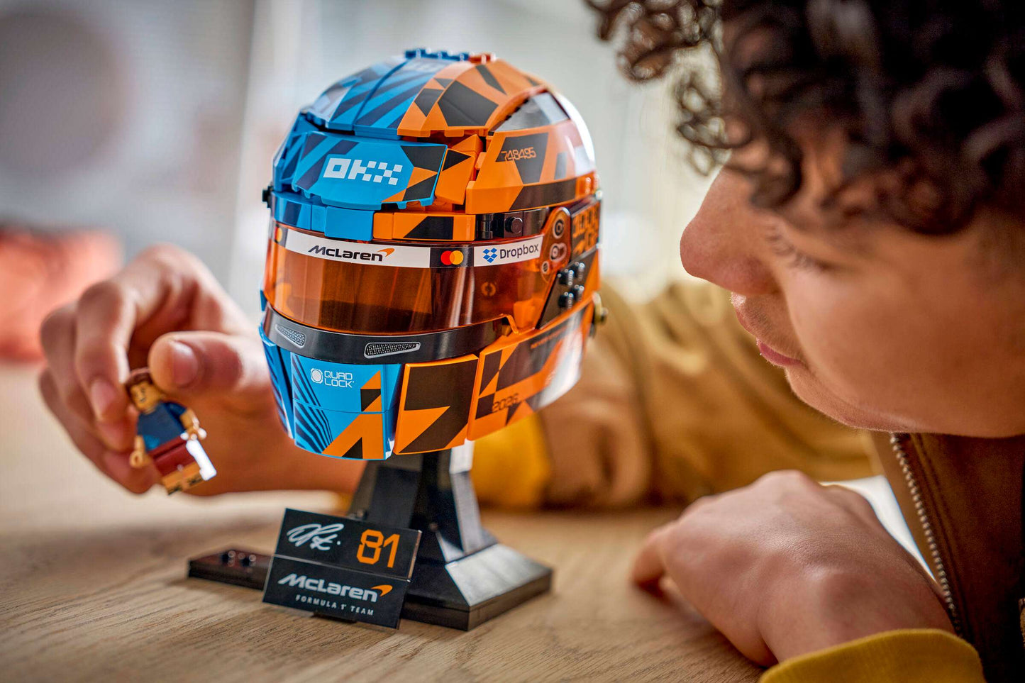 LEGO McLaren Mastercard F1 Team Oscar Piastri Helmet 43017 Edition Vehicles