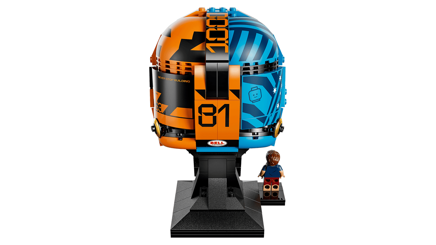 LEGO McLaren Mastercard F1 Team Oscar Piastri Helmet 43017 Edition Vehicles