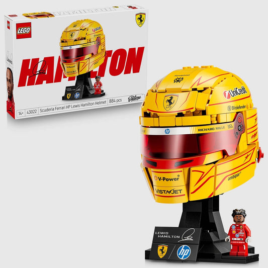 LEGO Scuderia Ferrari HP Lewis Hamilton Helmet 43022 Edition Vehicles