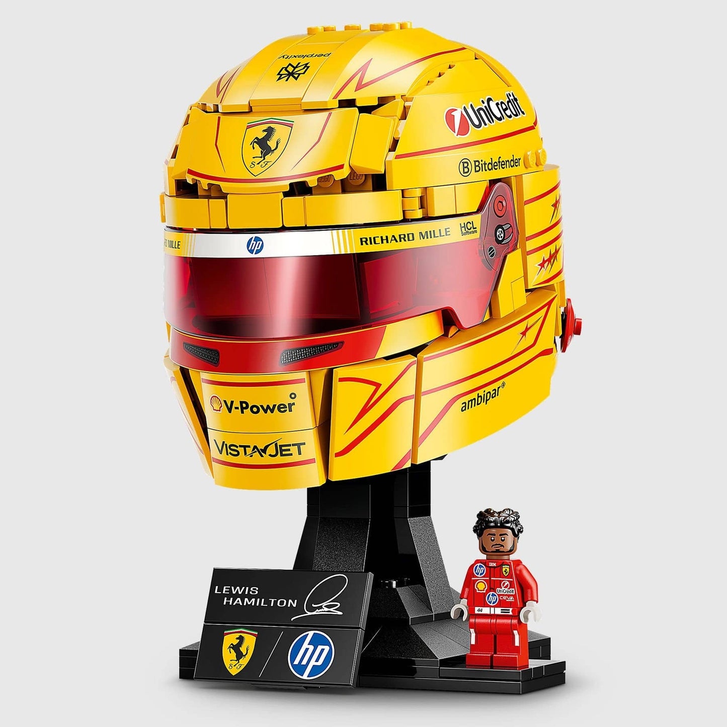 LEGO Scuderia Ferrari HP Lewis Hamilton Helmet 43022 Edition Vehicles