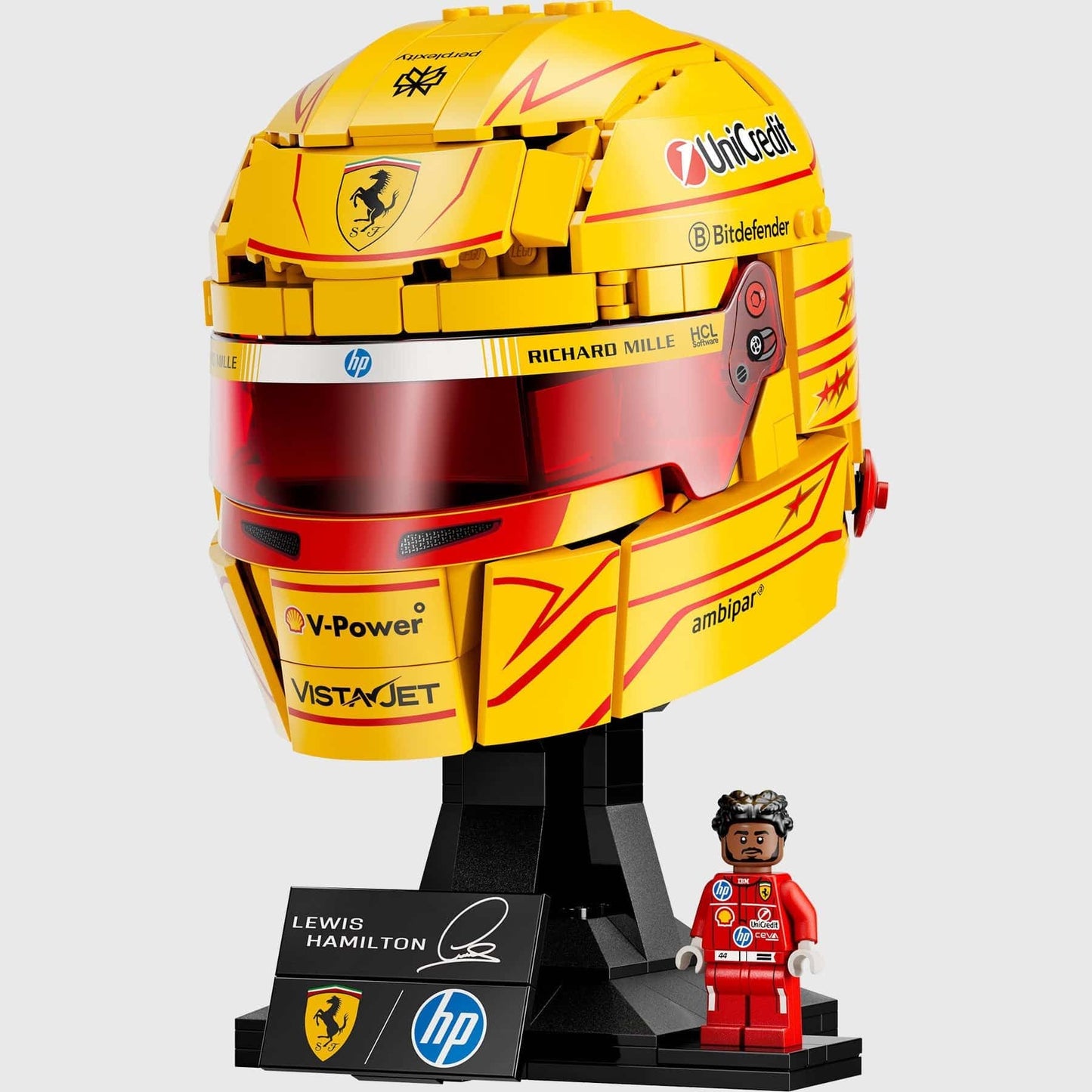 LEGO Scuderia Ferrari HP Lewis Hamilton Helmet 43022 Edition Vehicles
