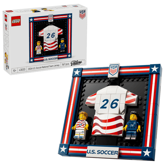 LEGO 2026 U.S. Soccer National Team Jersey 43033 Edition Sports