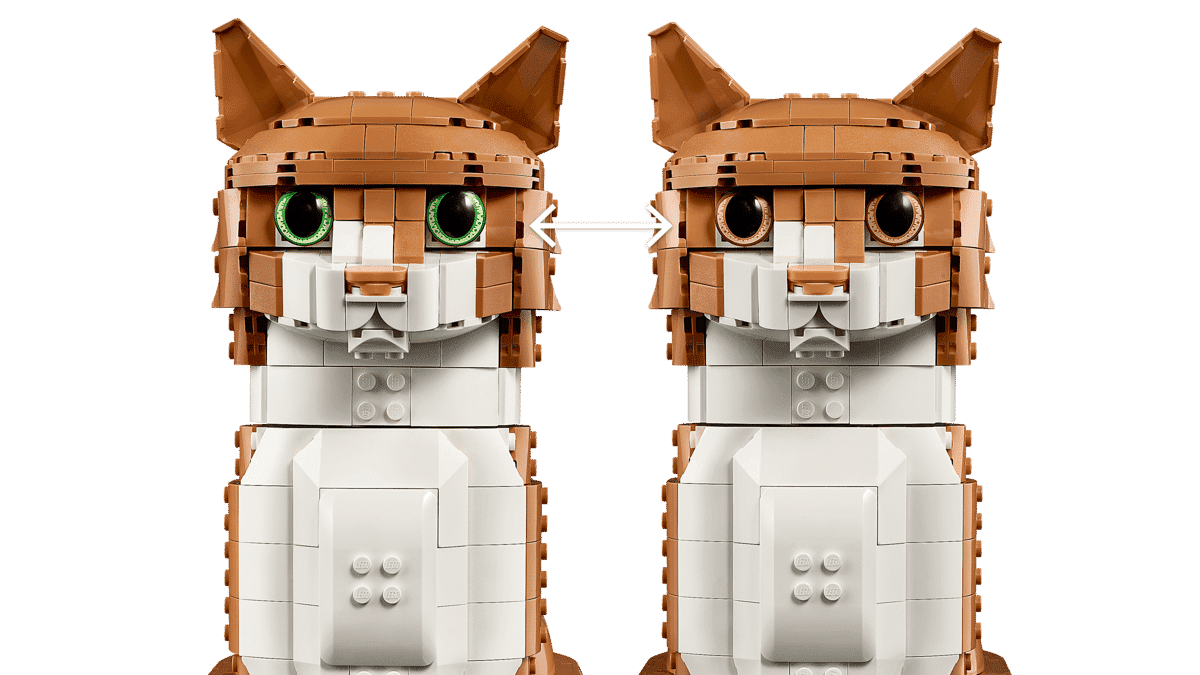 LEGO Orange Cat 21376 Ideas