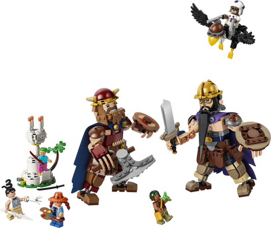 LEGO Dorry vs. Brogy – Giants of Little Garden 75644 One