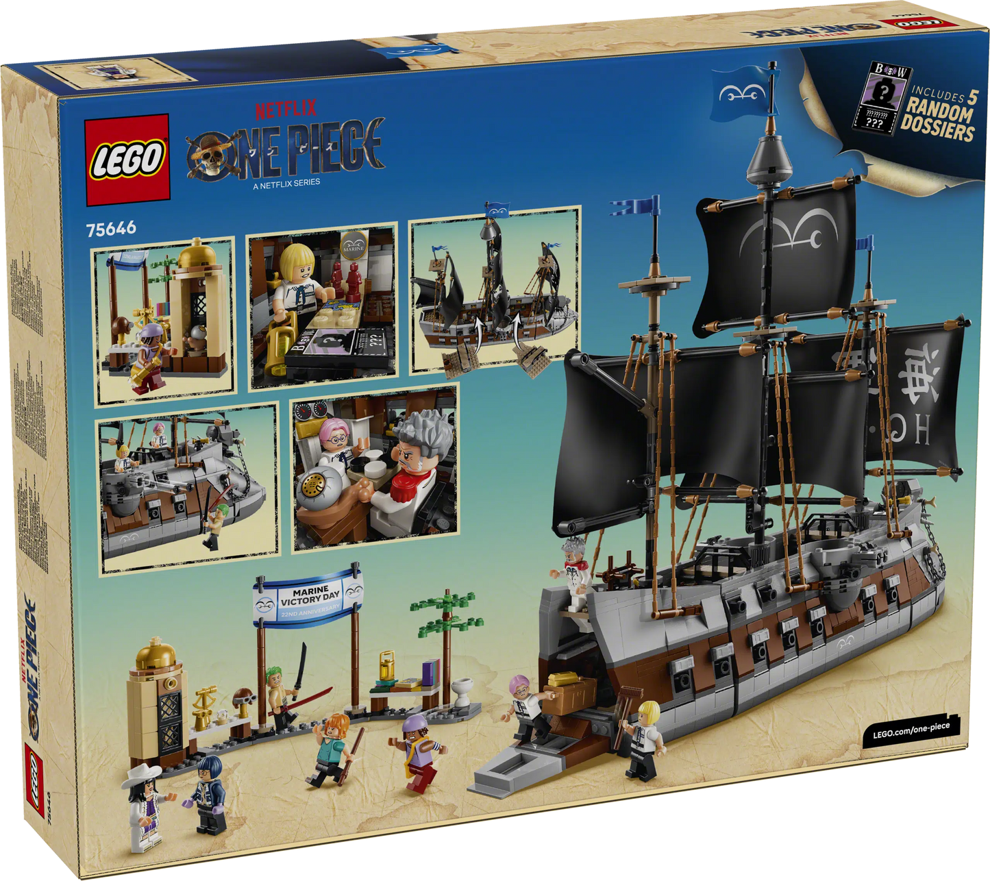 LEGO سفينة جارب الحربية 75646 ون بيس