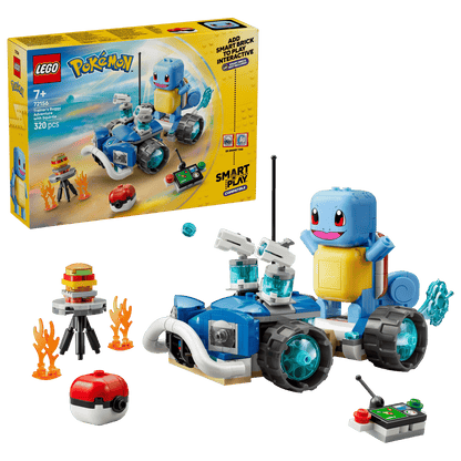 LEGO SMART Play: Trainer’s Buggy Adventure with Squirtle 72156 Pokemon