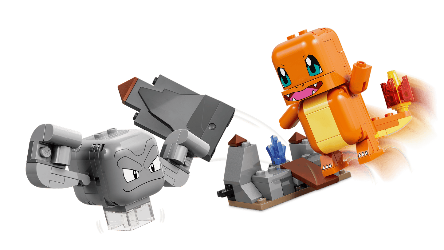 LEGO SMART Play: Charmander and Geodude’s Cavern Clash 72157 Pokemon