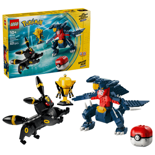 LEGO SMART Play: Umbreon vs. Garchomp Championship Battle 72165 Pokemon