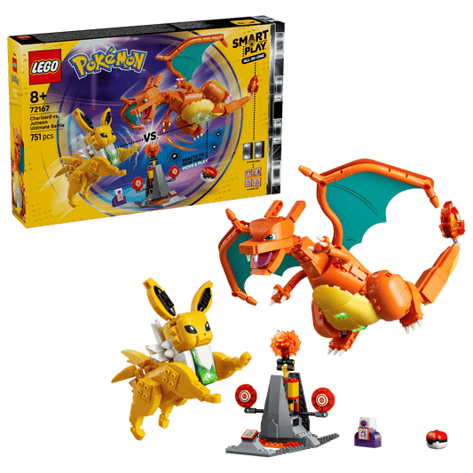 LEGO SMART Play: Charizard vs. Jolteon Ultimate Battle 72167 Pokemon