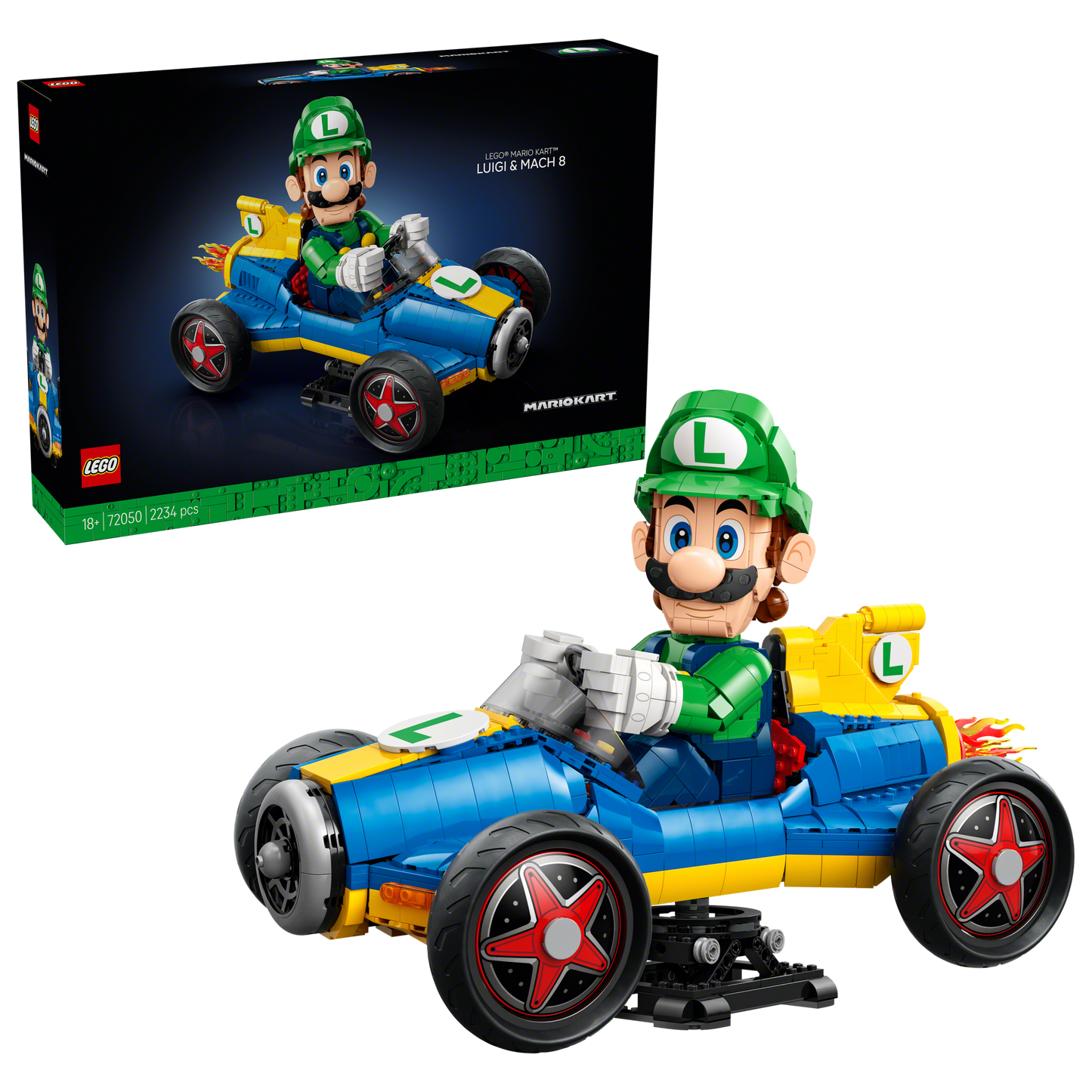LEGO Mario Kart – Luigi & Mach 8 72050 Super Mario