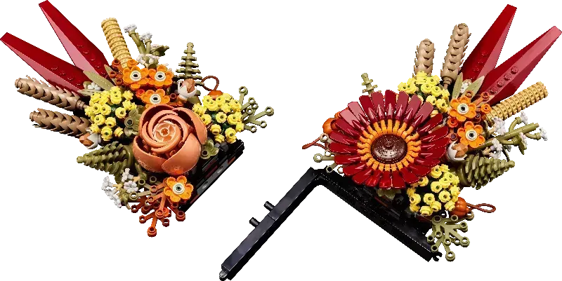 LEGO 10314 Gedroogde bloemen tafelstuk&nbsp;

Laat je creativiteit bloeien met het LEGO Icons Bloemenstuk met Gedroogde Bloemen (10314)! Bouw een prachtige interieurdecoratie in herfstkleuren, geïnspireerd op de natuur.