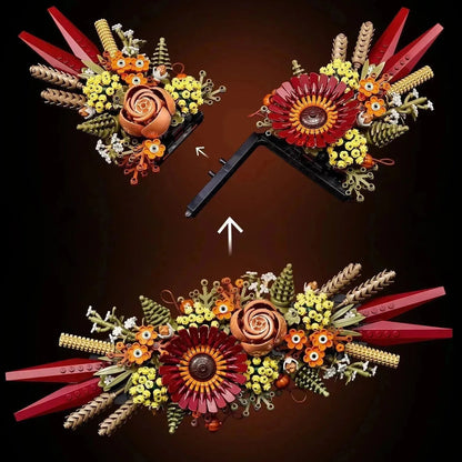 قطعة مركزية من الزهور المجففة من ليغو 10314 أيقونة