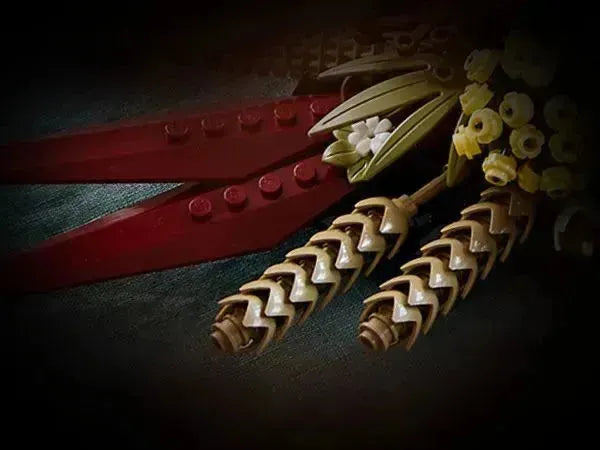 قطعة مركزية من الزهور المجففة من ليغو 10314 أيقونة