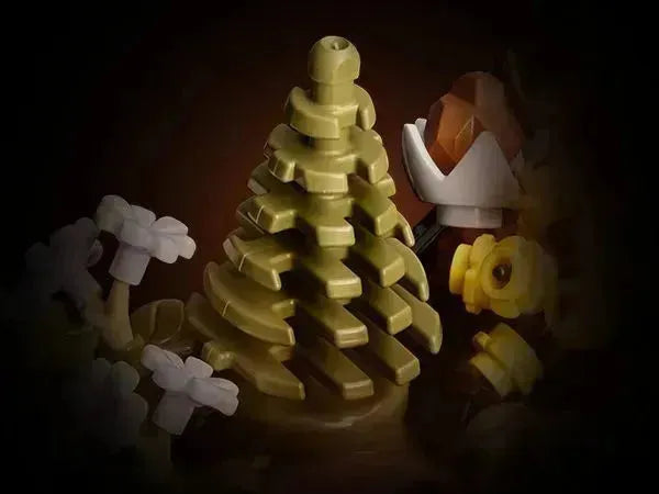 قطعة مركزية من الزهور المجففة من ليغو 10314 أيقونة