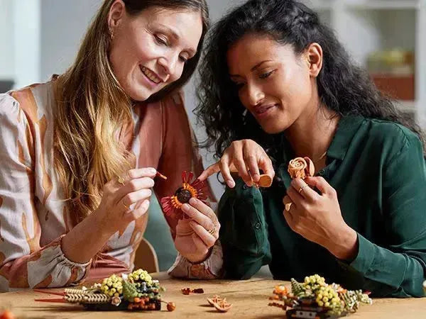 قطعة مركزية من الزهور المجففة من ليغو 10314 أيقونة