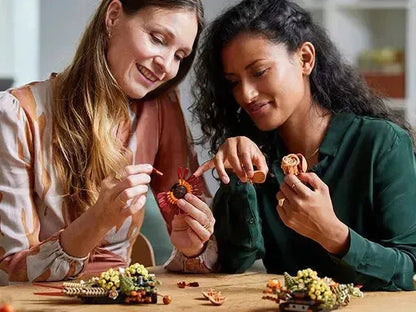 قطعة مركزية من الزهور المجففة من ليغو 10314 أيقونة