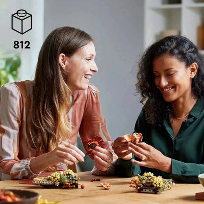 قطعة مركزية من الزهور المجففة من ليغو 10314 أيقونة