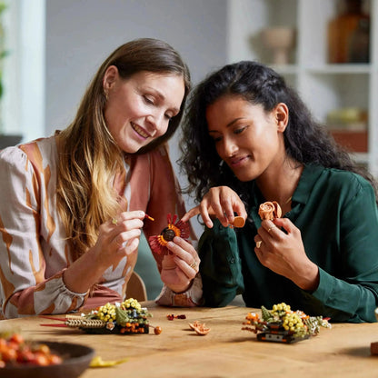 قطعة مركزية من الزهور المجففة من ليغو 10314 أيقونة