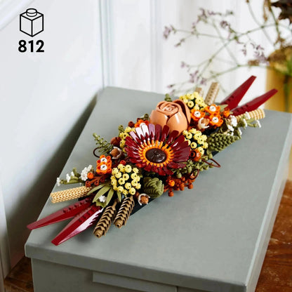 قطعة مركزية من الزهور المجففة من ليغو 10314 أيقونة