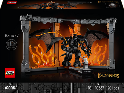 LEGO Booknook: The Lord of the Rings – Balrog™ 10367 Lord of the Rings