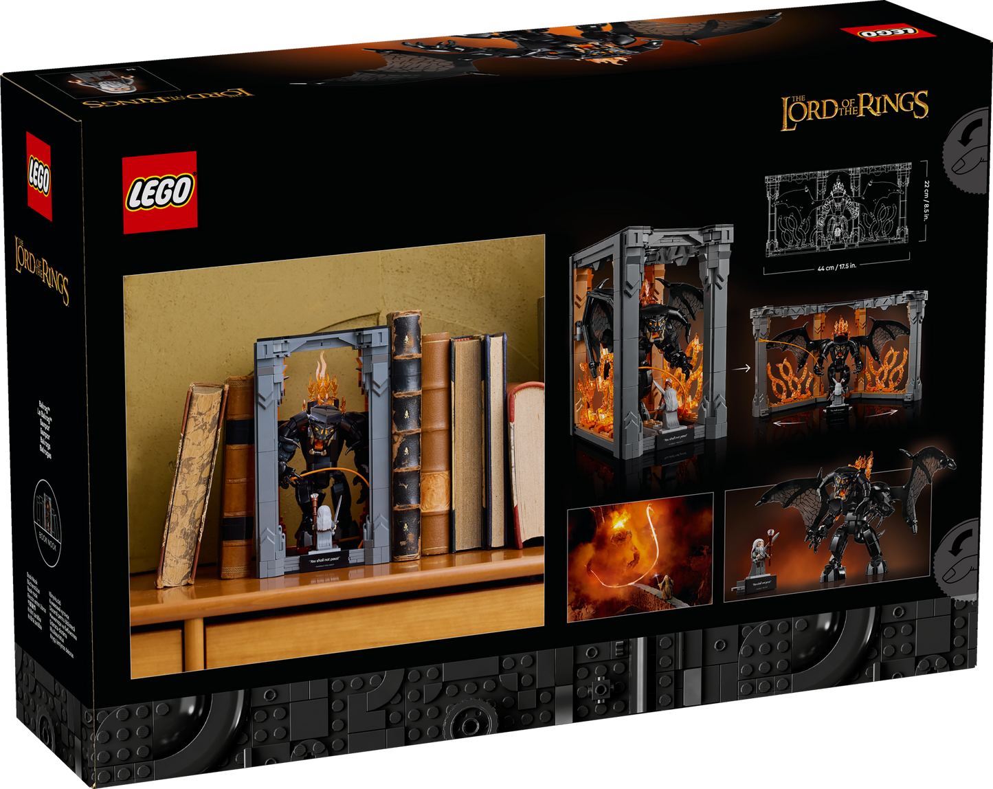 LEGO Booknook: The Lord of the Rings – Balrog™ 10367 Lord of the Rings