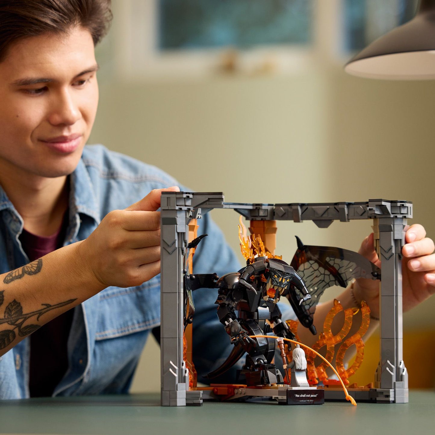 LEGO Booknook: The Lord of the Rings – Balrog™ 10367 Lord of the Rings