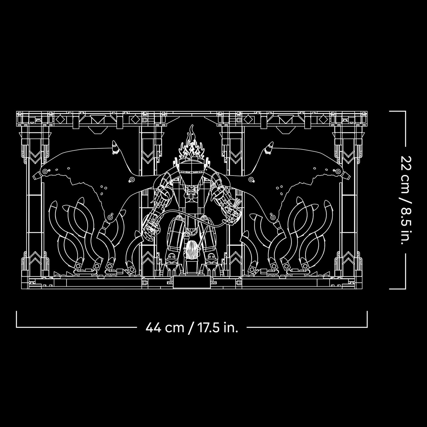 LEGO Booknook: The Lord of the Rings – Balrog™ 10367 Lord of the Rings