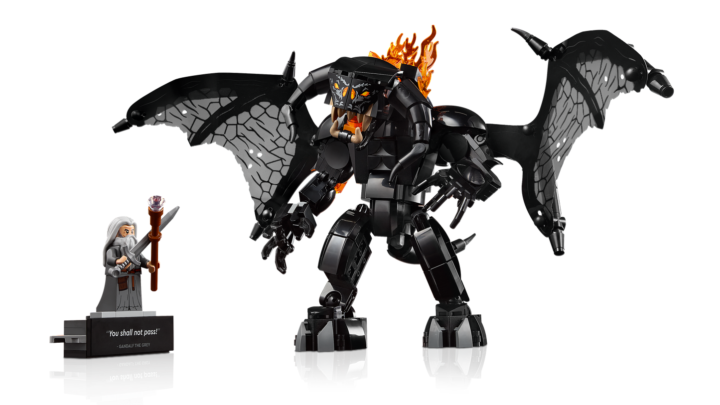 LEGO Booknook: The Lord of the Rings – Balrog™ 10367 Lord of the Rings