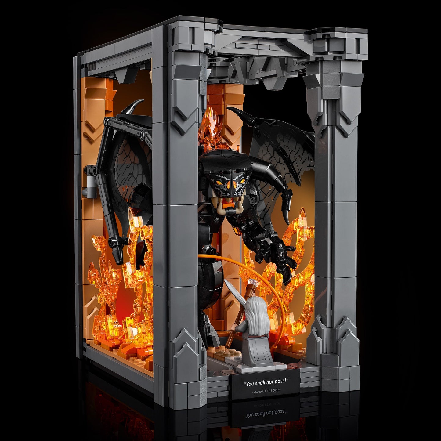LEGO Booknook: The Lord of the Rings – Balrog™ 10367 Lord of the Rings