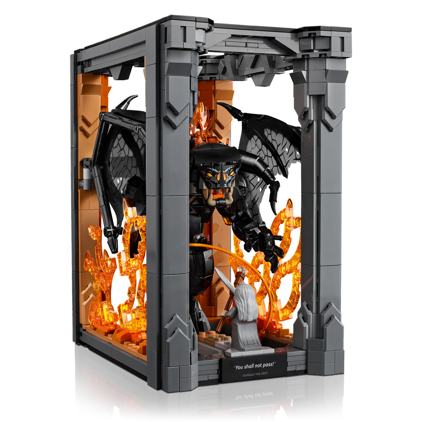 LEGO Booknook: The Lord of the Rings – Balrog™ 10367 Lord of the Rings