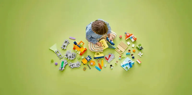 قطار ليغو التفاعلي الكبير المجتمعي 10428 دوبلو