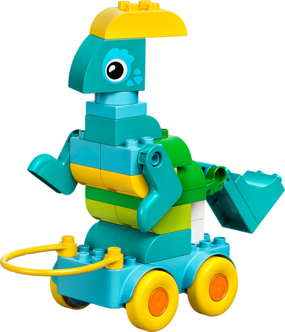 مجموعة ديناصورات ليغو 3 في 1 على عجلات 10451 دوبلو
