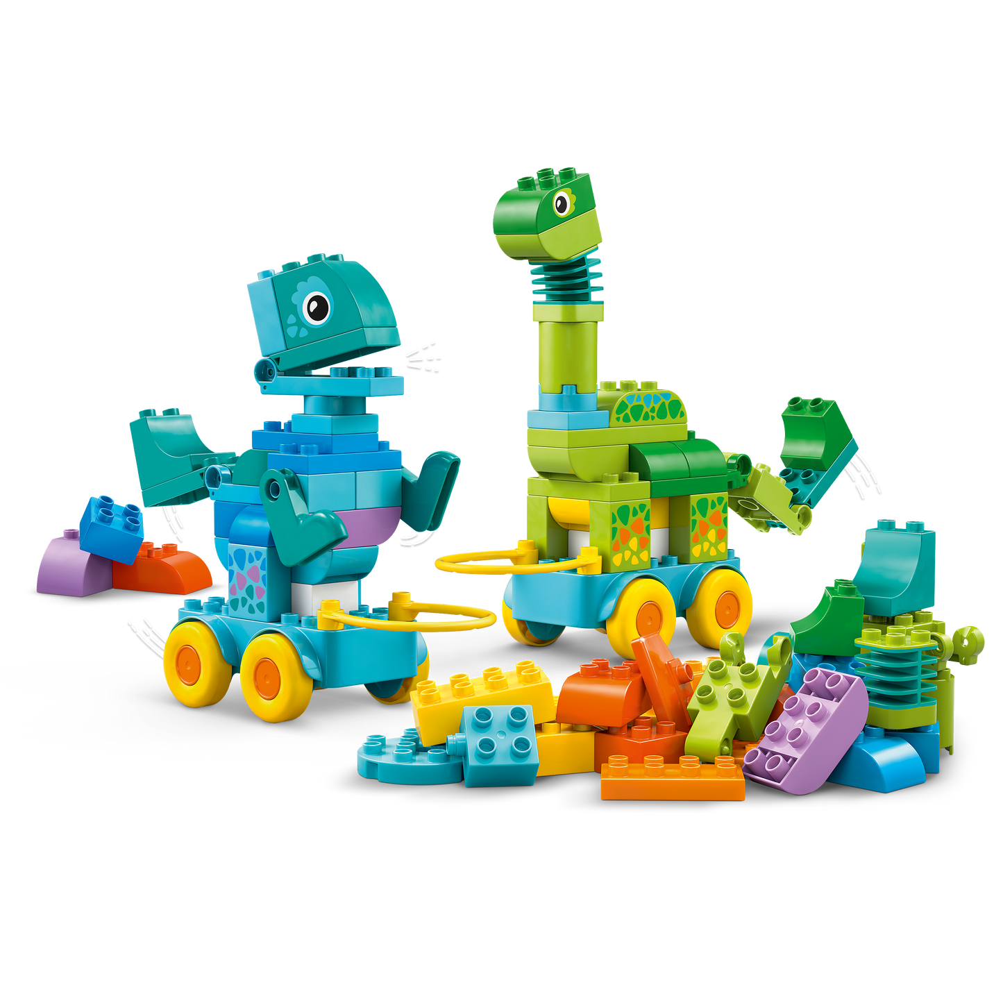 مجموعة ديناصورات ليغو 3 في 1 على عجلات 10451 دوبلو