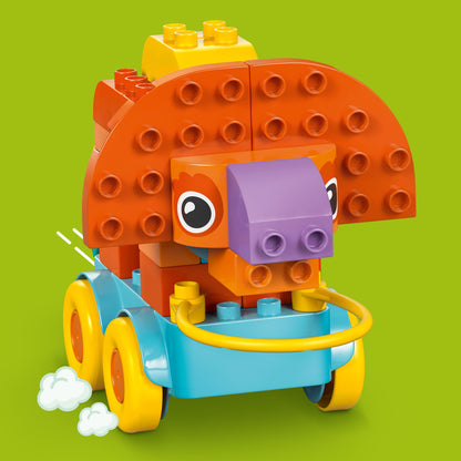 مجموعة ديناصورات ليغو 3 في 1 على عجلات 10451 دوبلو