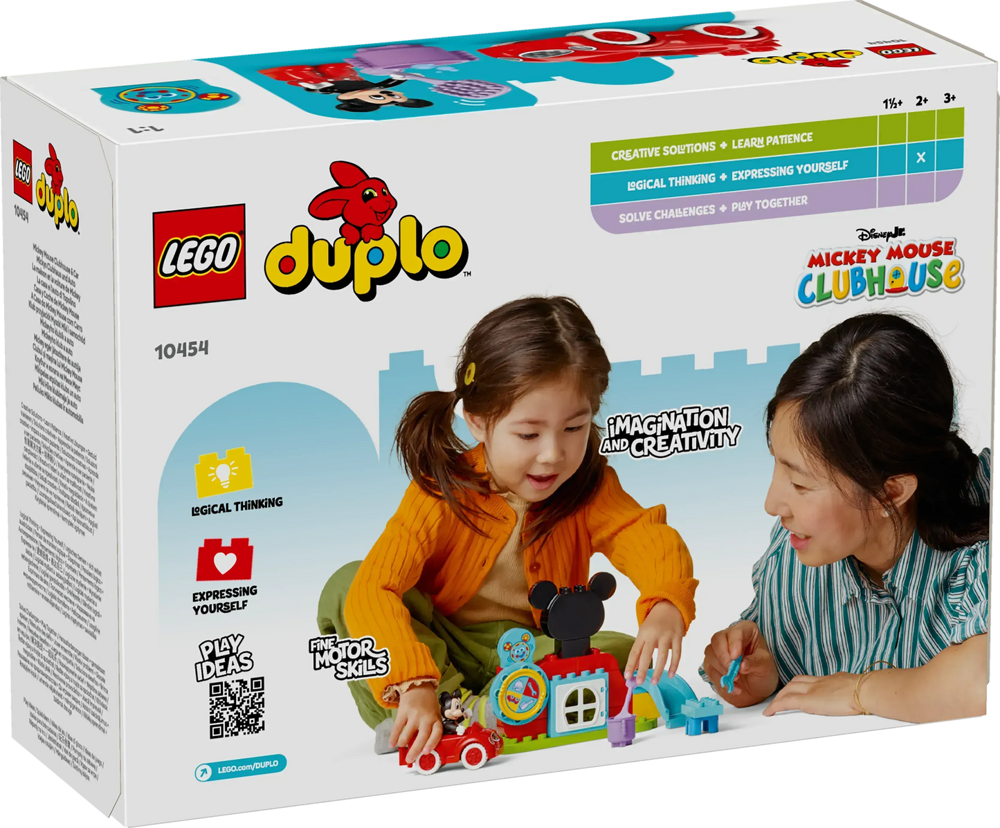 ليجو ميكي ماوس كلوب هاوس وسيارة 10454 دوبلو