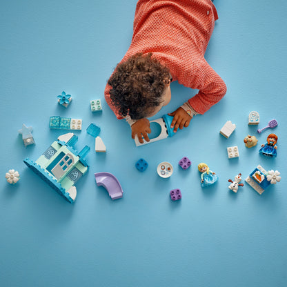 ليغو حفلة قلعة آنا وإلسا المجمدة 10455 دوبلو