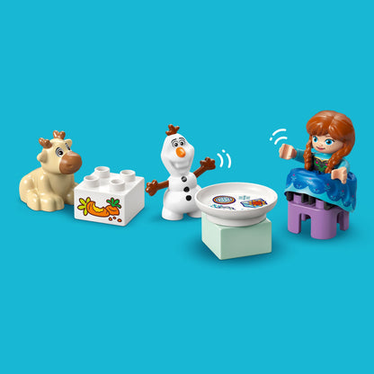 ليغو حفلة قلعة آنا وإلسا المجمدة 10455 دوبلو
