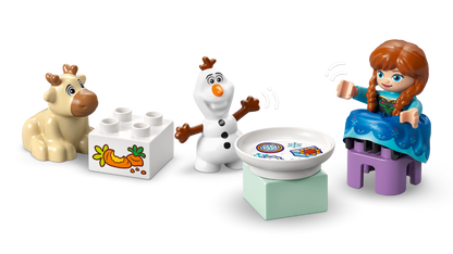 ليغو حفلة قلعة آنا وإلسا المجمدة 10455 دوبلو