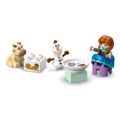 ليغو حفلة قلعة آنا وإلسا المجمدة 10455 دوبلو