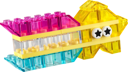 صندوق ليغو الشفاف 11040 الكلاسيكي