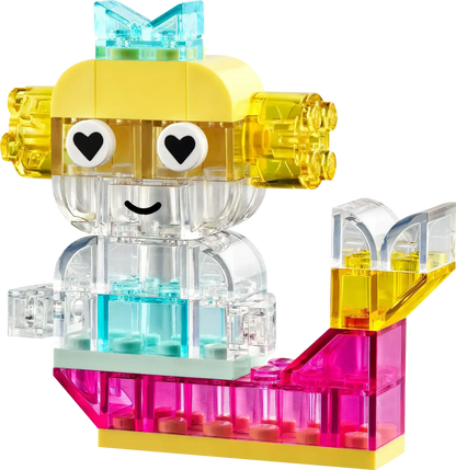 صندوق ليغو الشفاف 11040 الكلاسيكي