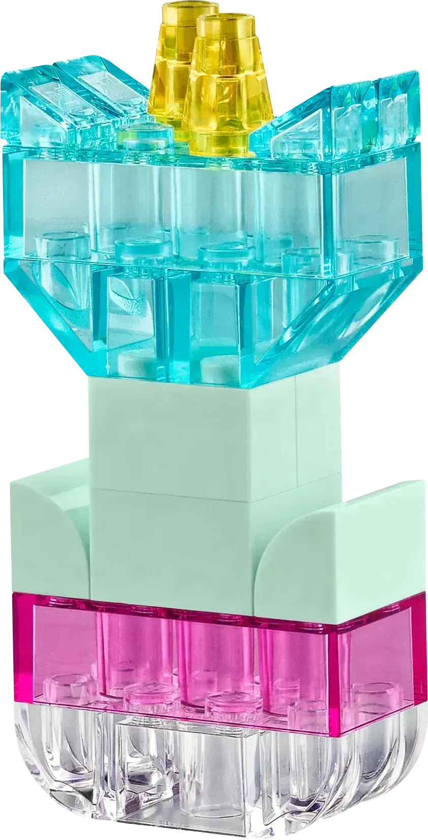 صندوق ليغو الشفاف 11040 الكلاسيكي