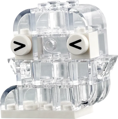 صندوق ليغو الشفاف 11040 الكلاسيكي