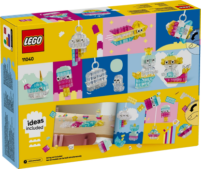 صندوق ليغو الشفاف 11040 الكلاسيكي