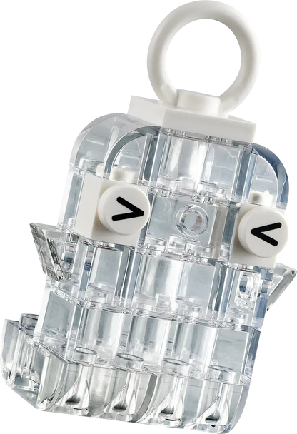 صندوق ليغو الشفاف 11040 الكلاسيكي