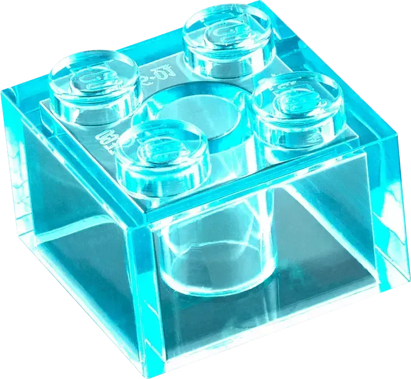 صندوق ليغو الشفاف 11040 الكلاسيكي