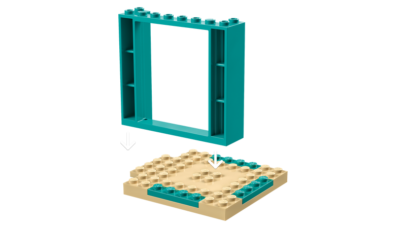 ليغو بلوي وكلوي: متعة اللعب في الملعب 11201 دوبلو بلوي