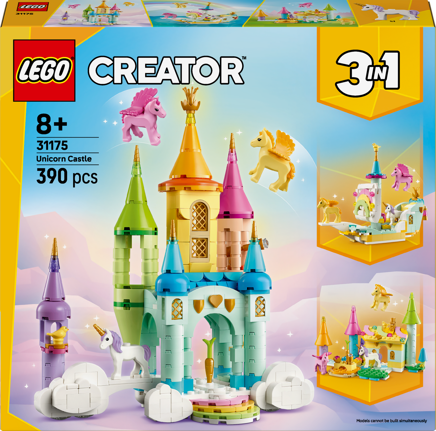 ليغو قلعة يونيكورن 31175 كريتور